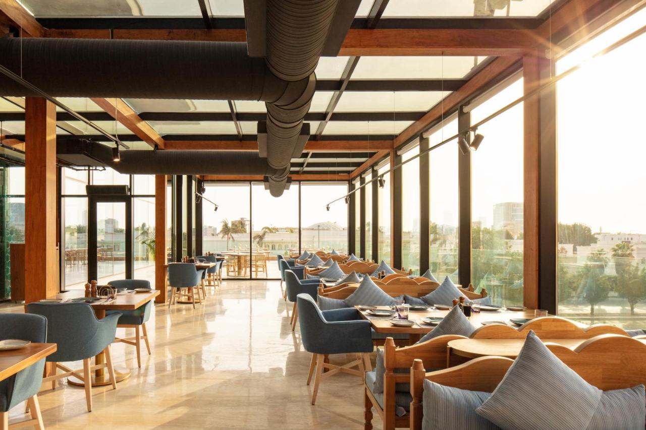 Shirvan Hotel City Yard Djedda Buitenkant foto The restaurant