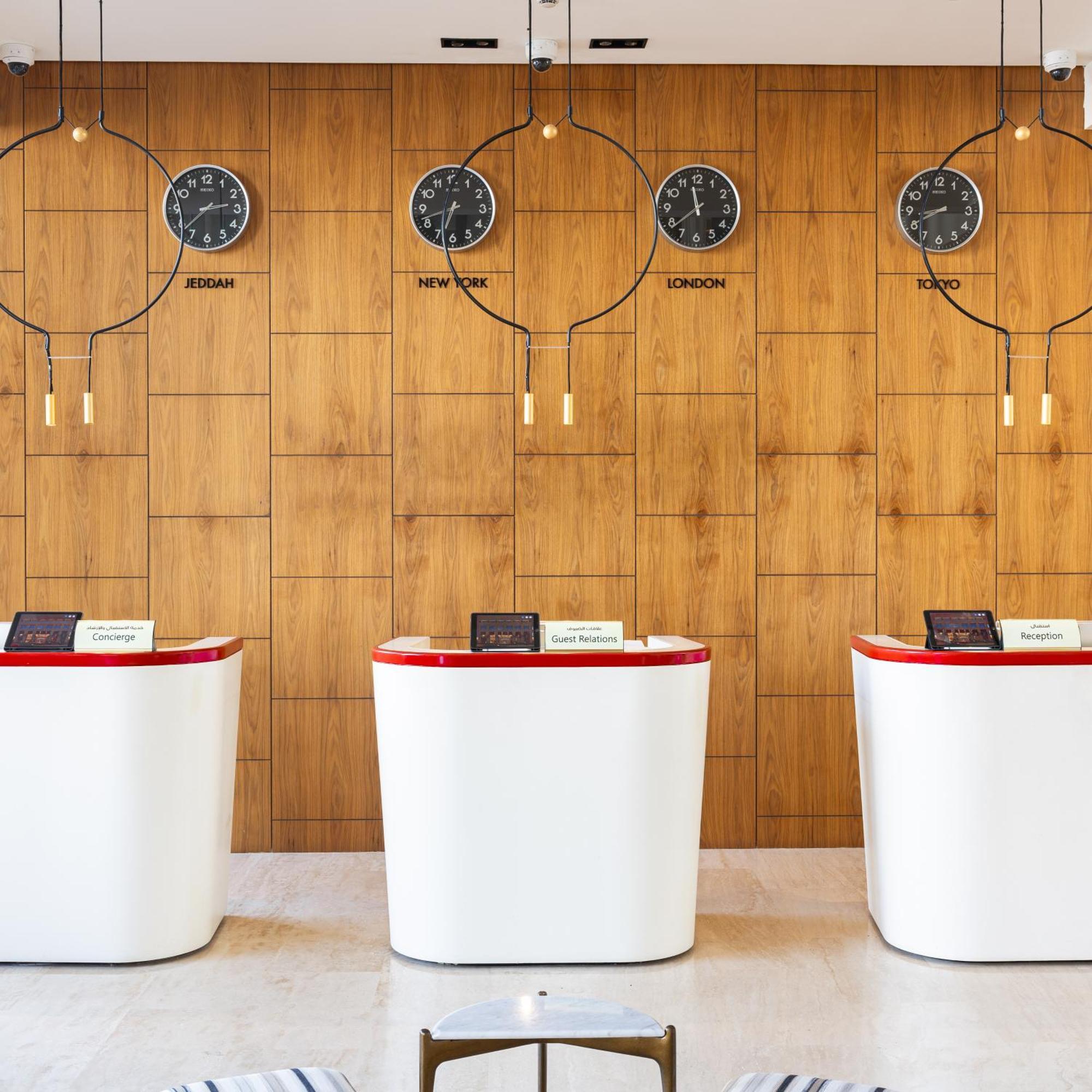 Shirvan Hotel City Yard Djedda Buitenkant foto The reception area